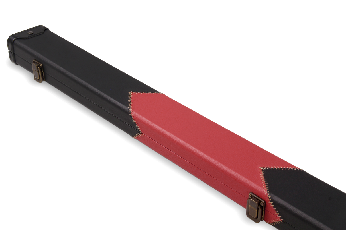 Baize Master 1 Piece ARROW Snooker Pool Cue Case with Plastic Ends - Holds 2 Cues