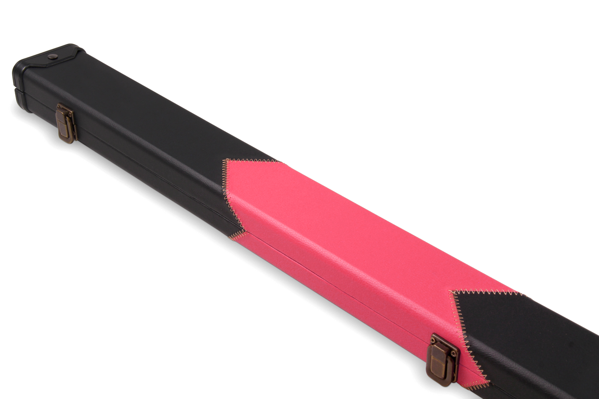 Baize Master 1 Piece ARROW Snooker Pool Cue Case with Plastic Ends - Holds 2 Cues