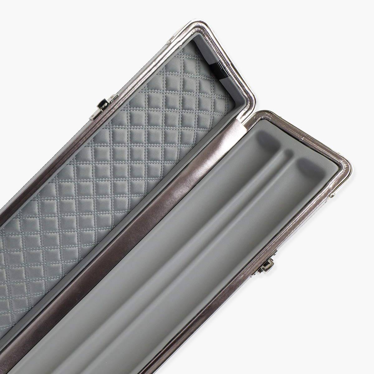 FFGM The Rocket Ronnie O'Sullivan 1 Piece 3 Slot Ultra Luxury Green Snooker and Pool Cue Case - Holds 3 x One Piece Cues