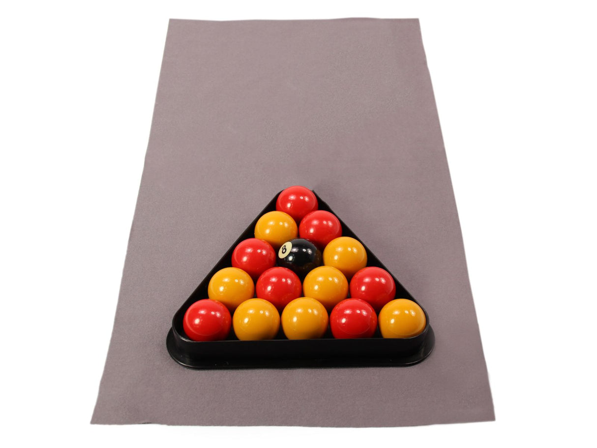 Hainsworth Pool Table Racking Cloth - SILVER