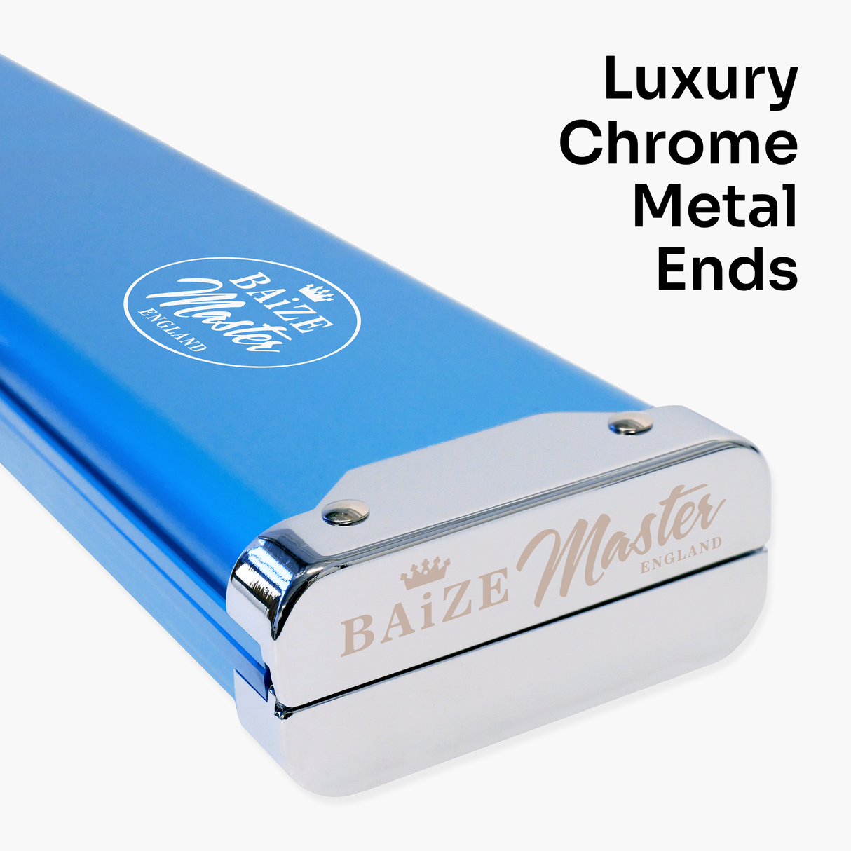 Baize Master SATIN LINE Pro Aluminium 3/4 Luxury Snooker Pool Cue Case – Holds Two ¾ Joint Cues