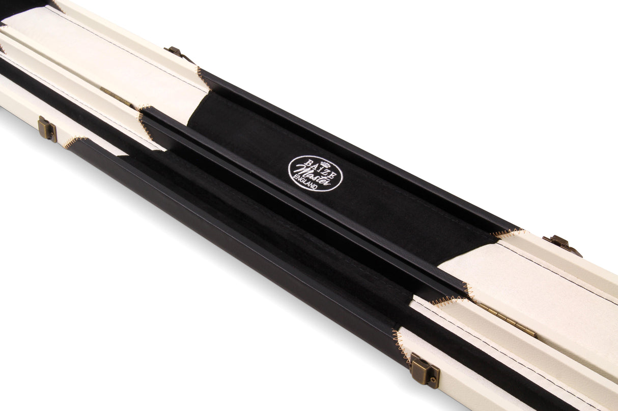 Baize Master 1 Piece ARROW Snooker Pool Cue Case with Plastic Ends - Holds 2 Cues