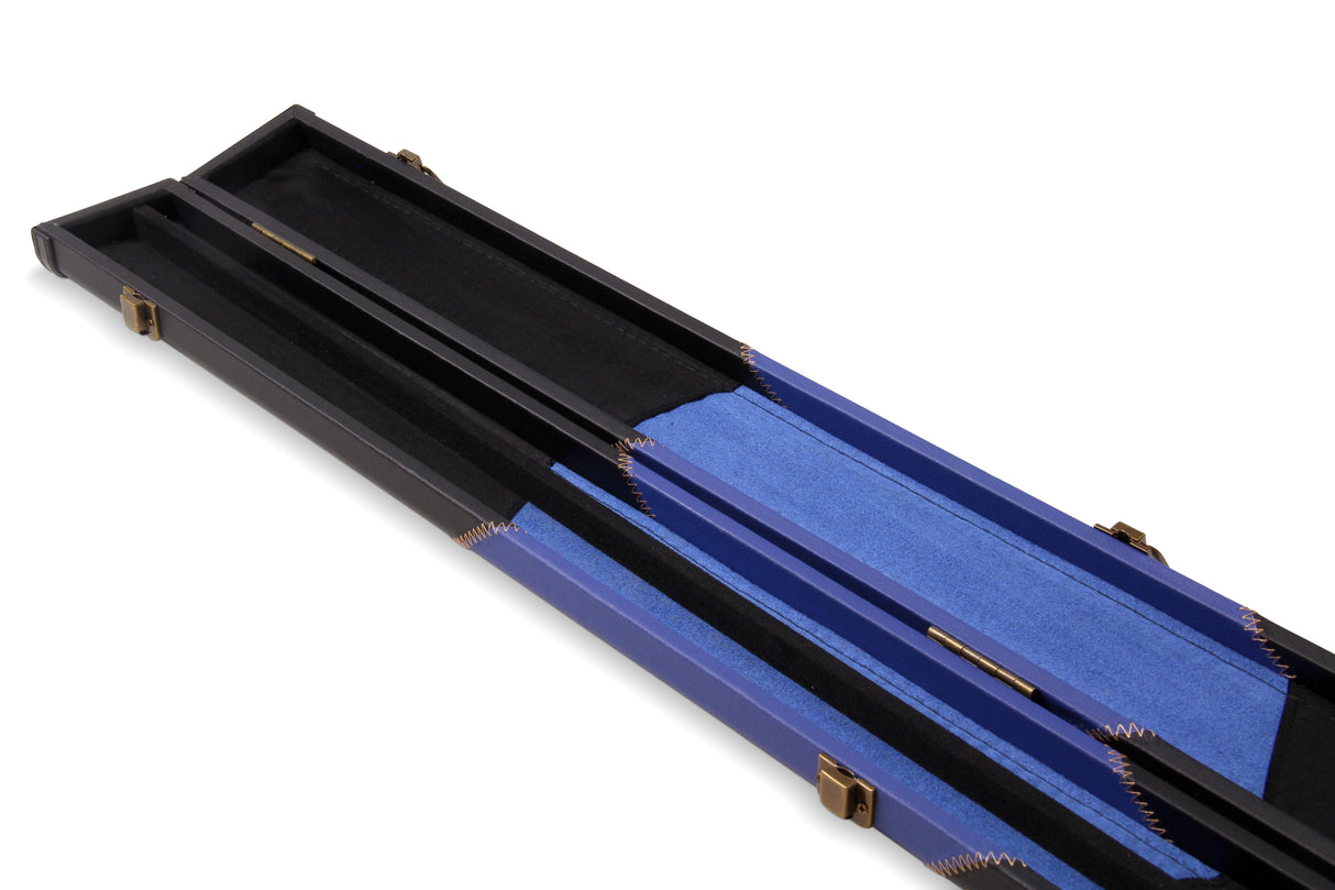 Baize Master 1 Piece ARROW Snooker Pool Cue Case with Plastic Ends - Holds 2 Cues