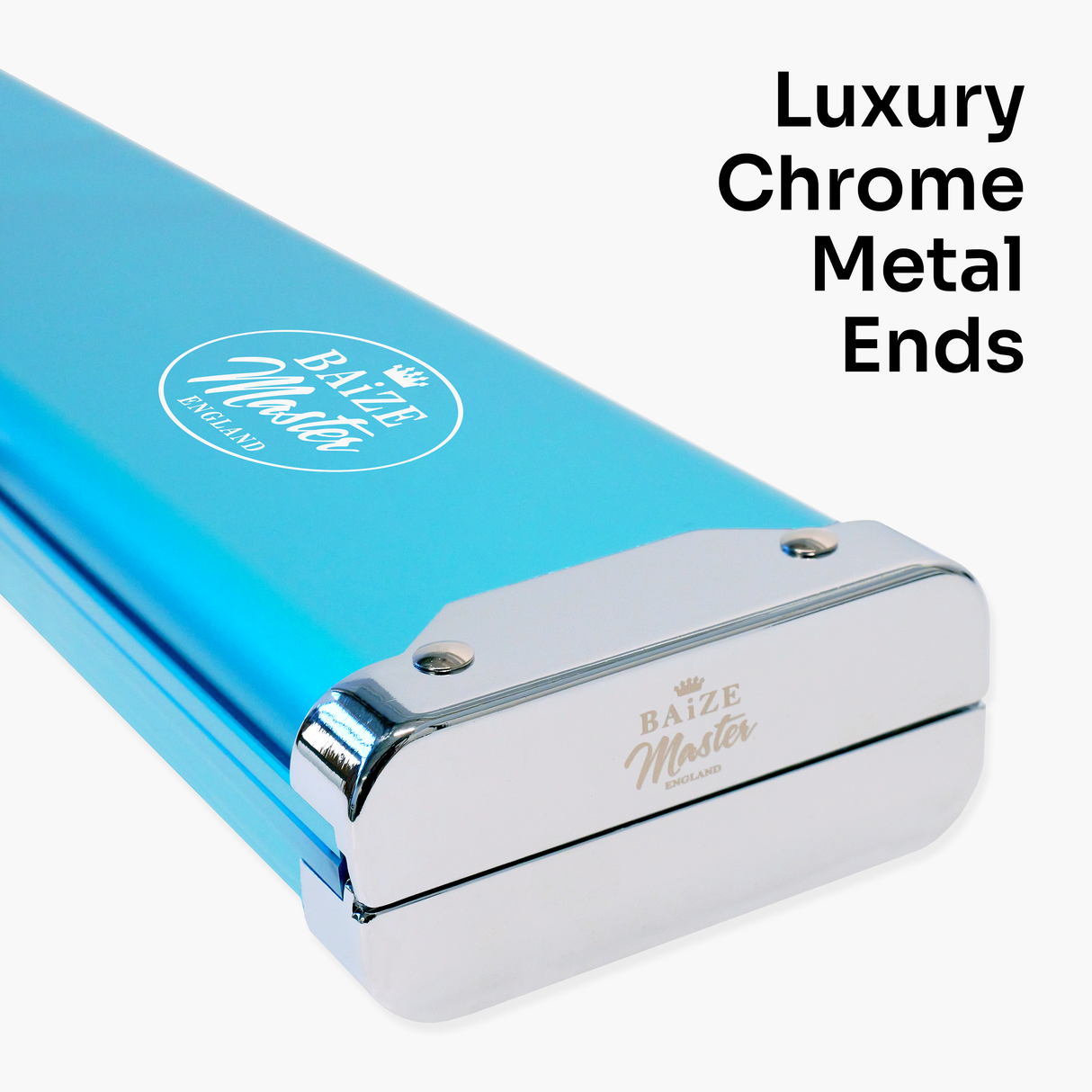 Baize Master SATIN LINE One Piece Luxury Snooker Pool Cue Case - Holds 3 Cues