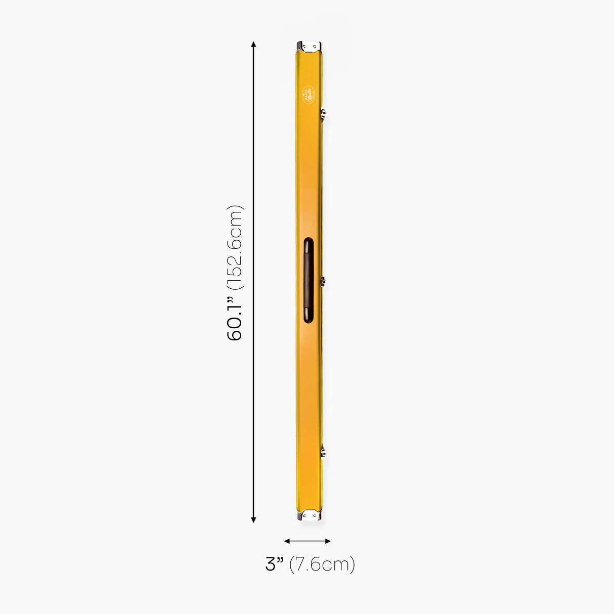 Baize Master SATIN LINE One Piece Luxury Snooker Pool Cue Case - Holds 2 Cues Cue & Case
