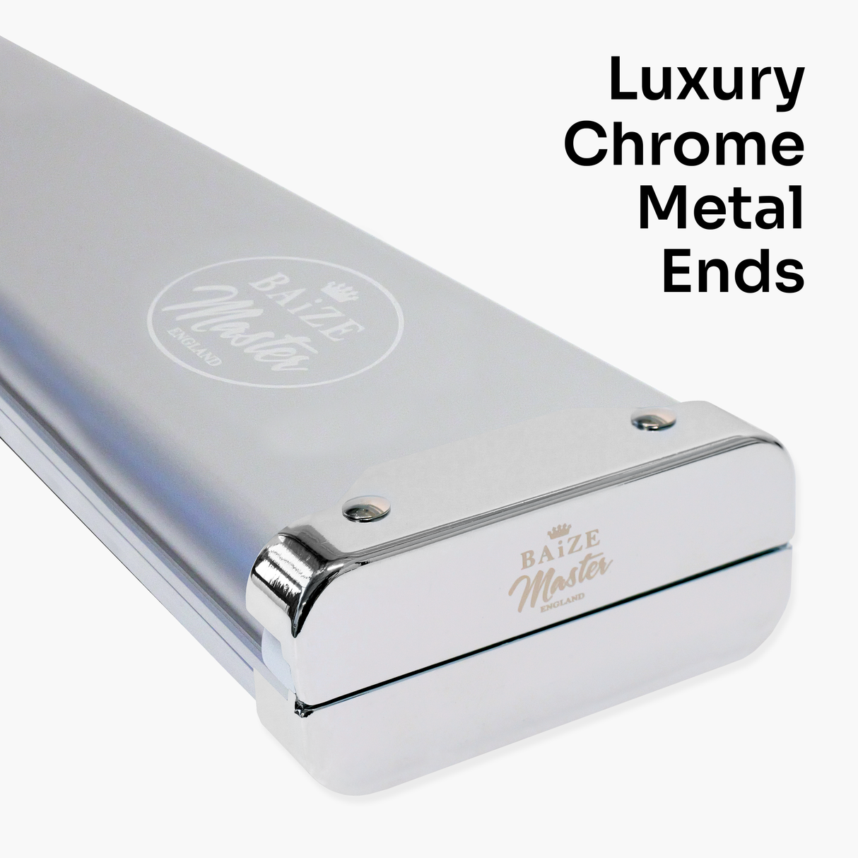 Baize Master SATIN LINE One Piece Luxury Snooker Pool Cue Case - Holds 3 Cues