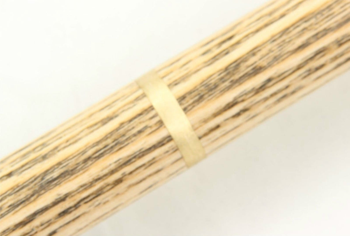 Peradon QUASAR 3 Piece Ash Ebony & Zebrano Snooker Pool Cue 55 Inch - 8.5mm Tip