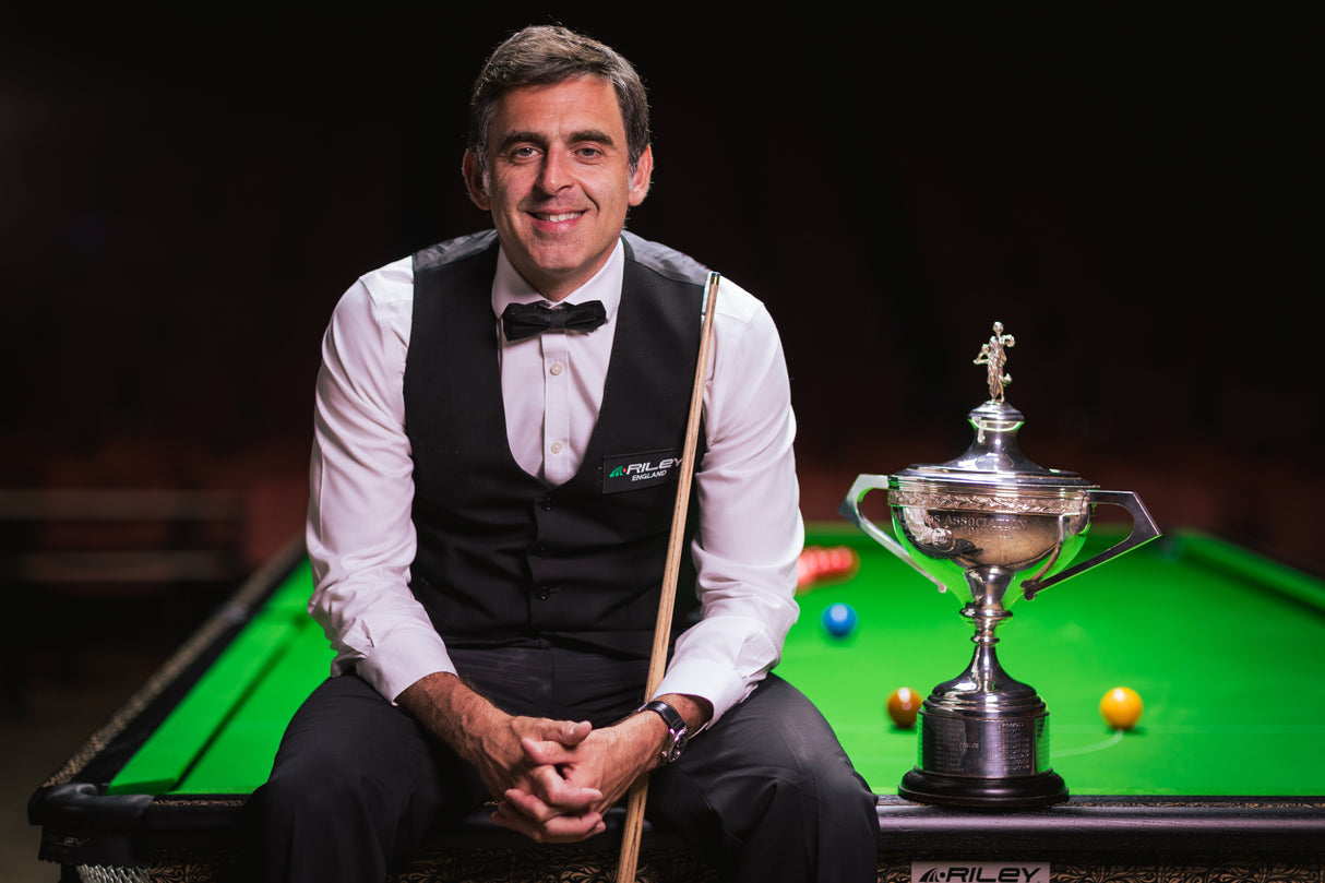 Riley Ronnie O’Sullivan Endorsed Limited Edition Ash Snooker and English Pool Cue and Case Set 9.5mm Tip