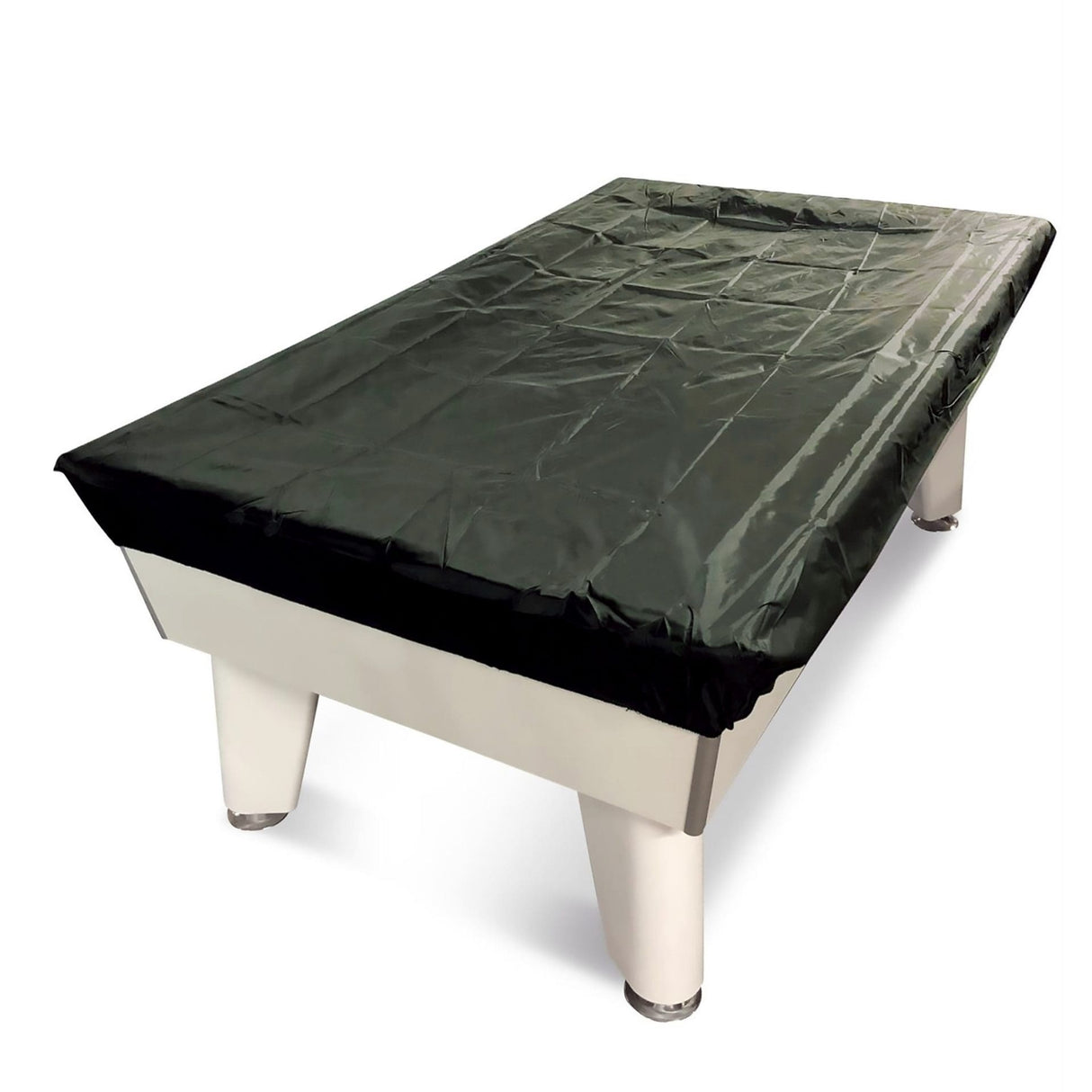 Plain 8ft UK Nylon Pool Table Cover with Fitted Elasticated Corners