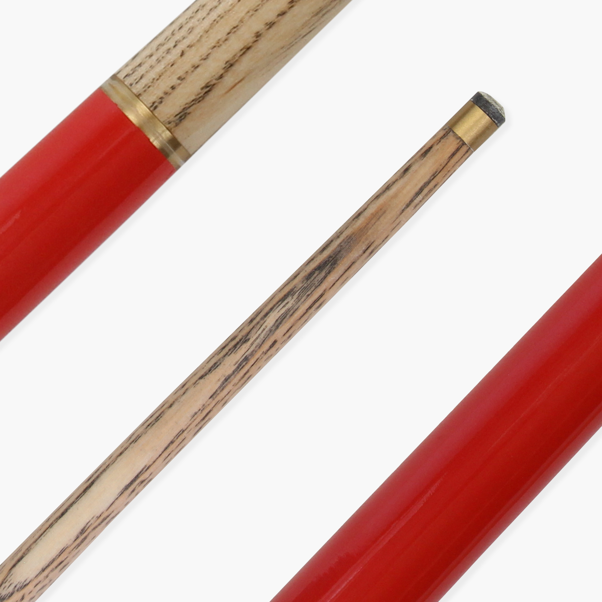 Jonny 8 Ball 57 Inch JET 2 Piece Ash Snooker Pool Cue - 9.5mm Tip