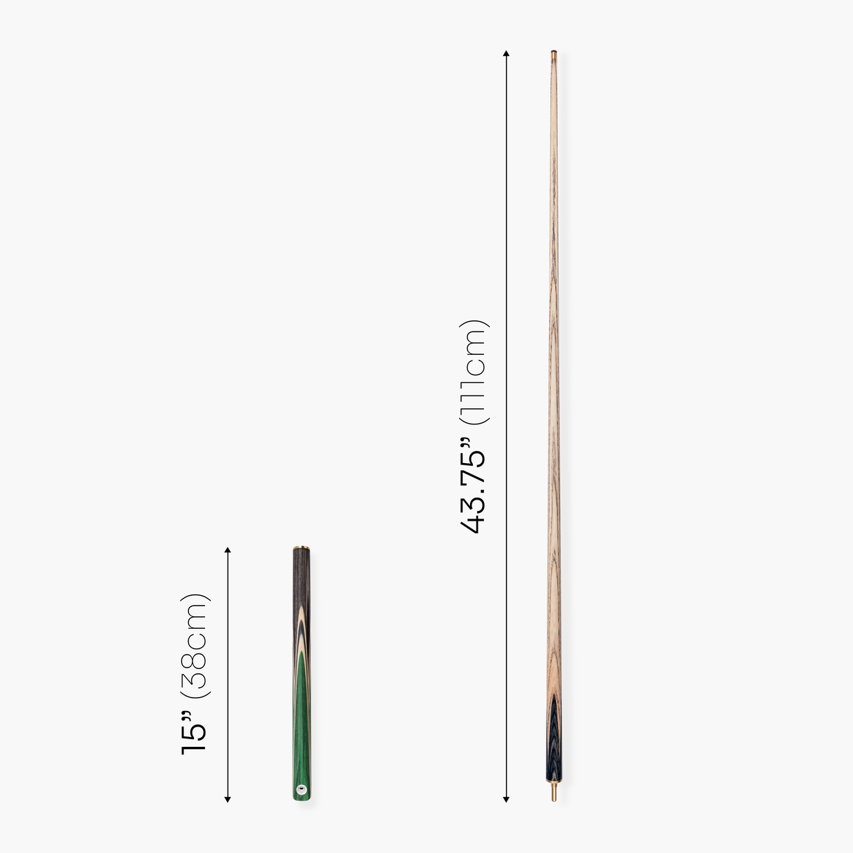 PRO147 TRIUMPH 3/4 Joint Premium Ash Snooker and Pool Cue with 9.5mm Professional Layered Tip