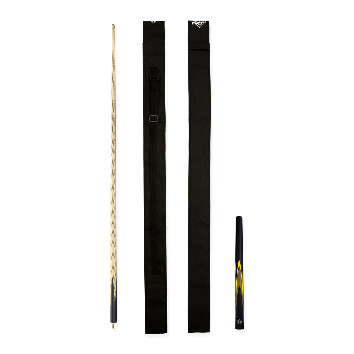 Spartan Fury VANQUISH 3/4 Joint Snooker Pool Cue and Soft Case Set 9.5mm Tip