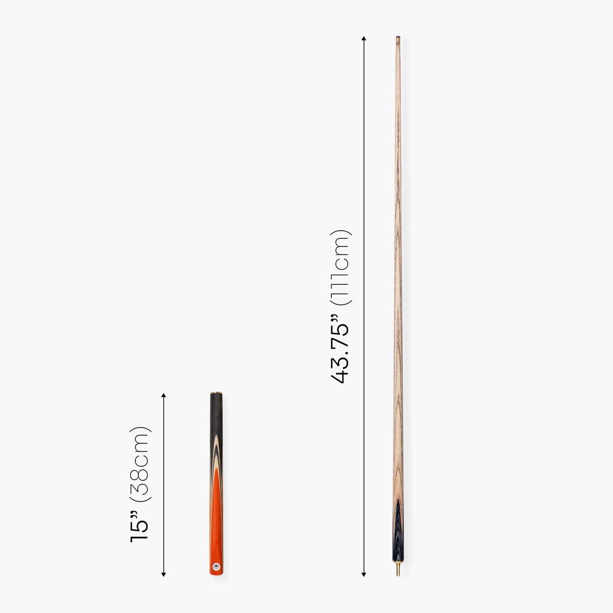 PRO147 TRIUMPH 3/4 Joint Premium Ash Snooker and Pool Cue with 9.5mm Professional Layered Tip