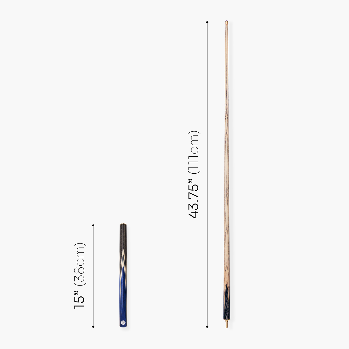PRO147 TRIUMPH 3/4 Joint Premium Ash Snooker and Pool Cue with 9.5mm Professional Layered Tip