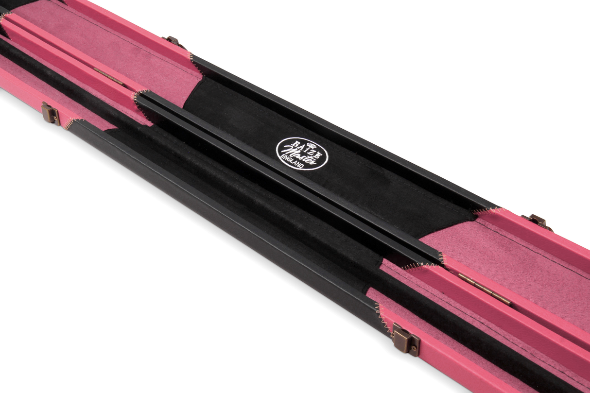 Baize Master 1 Piece ARROW Snooker Pool Cue Case with Plastic Ends - Holds 2 Cues