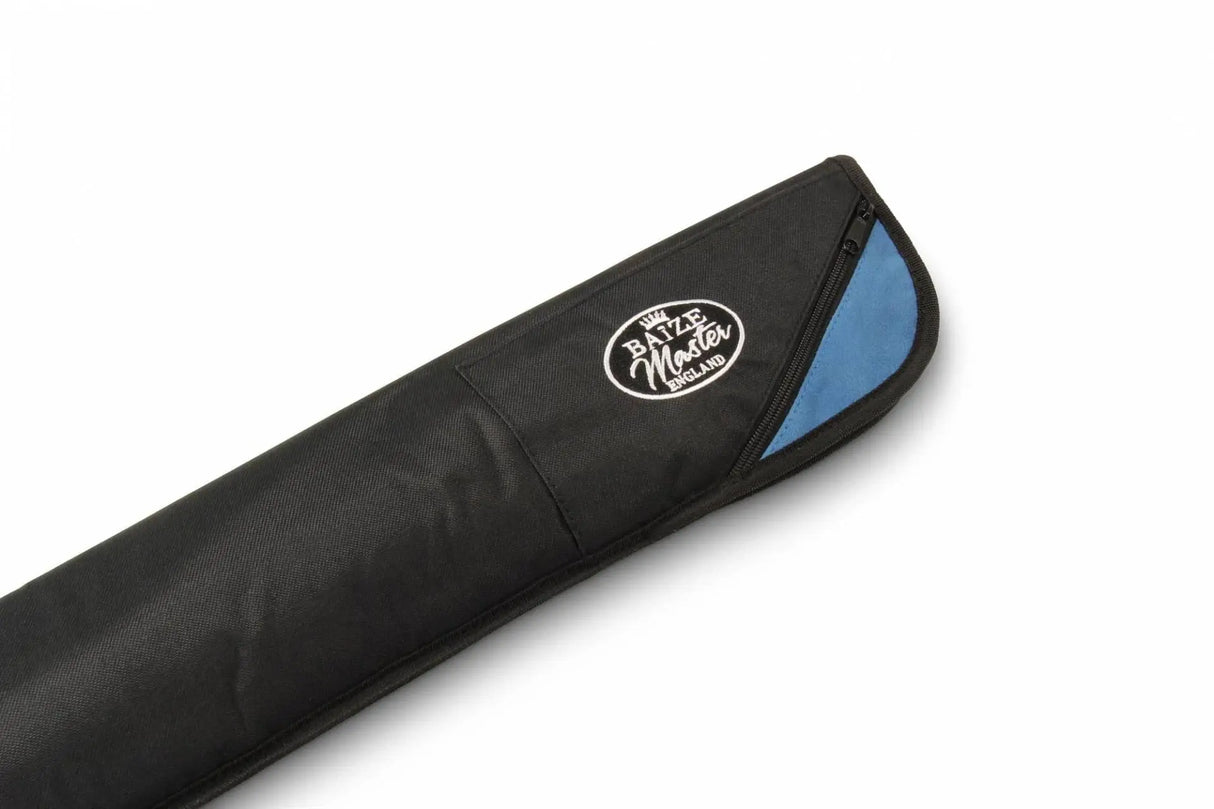 Baize Master BLUE FLASH Luxury Soft Case for 2pc Centre Jointed Cue & Mini Ext Baize Master