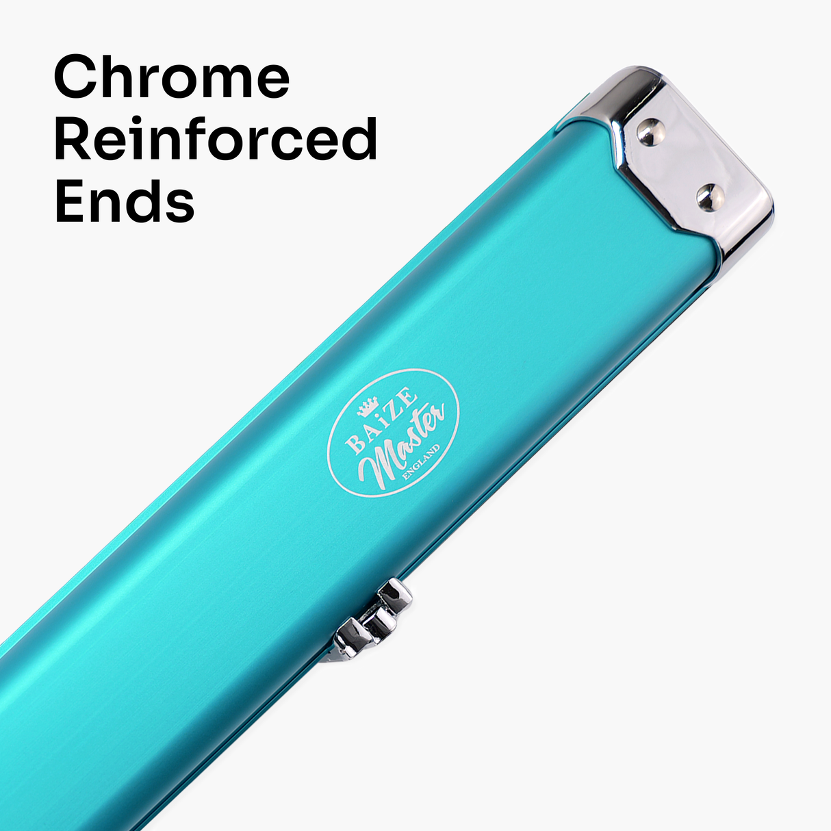 Baize Master SATIN LINE 3/4 Luxury Aluminium Cue Case - Holds 1 x 3/4 Joint Cue + Extensions