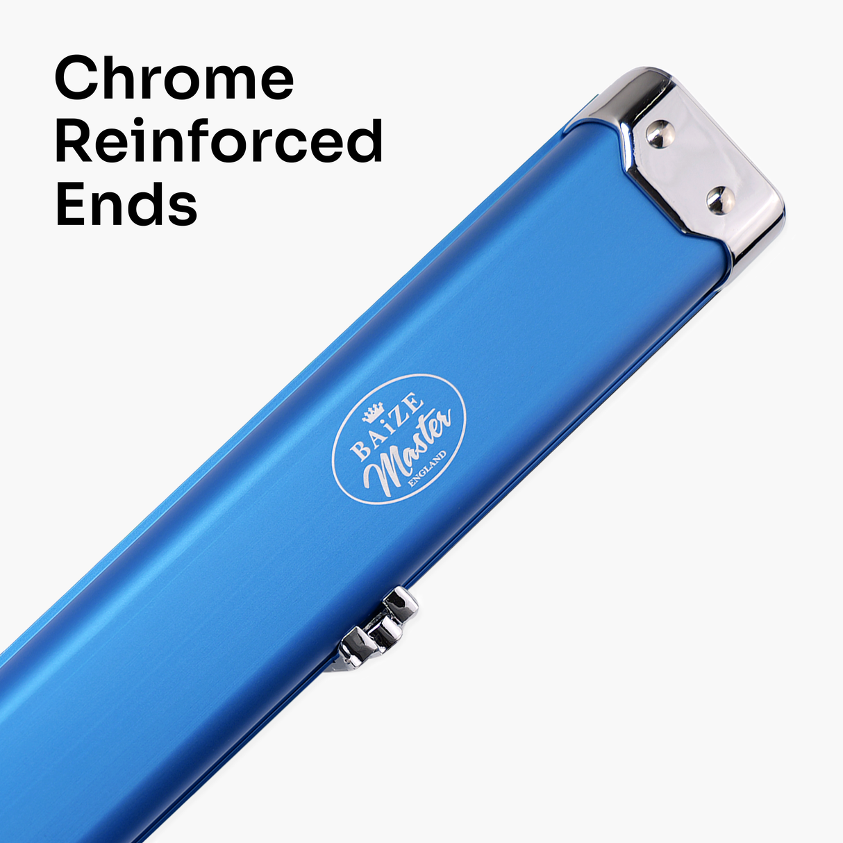 Baize Master SATIN LINE 3/4 Luxury Aluminium Cue Case - Holds 1 x 3/4 Joint Cue + Extensions