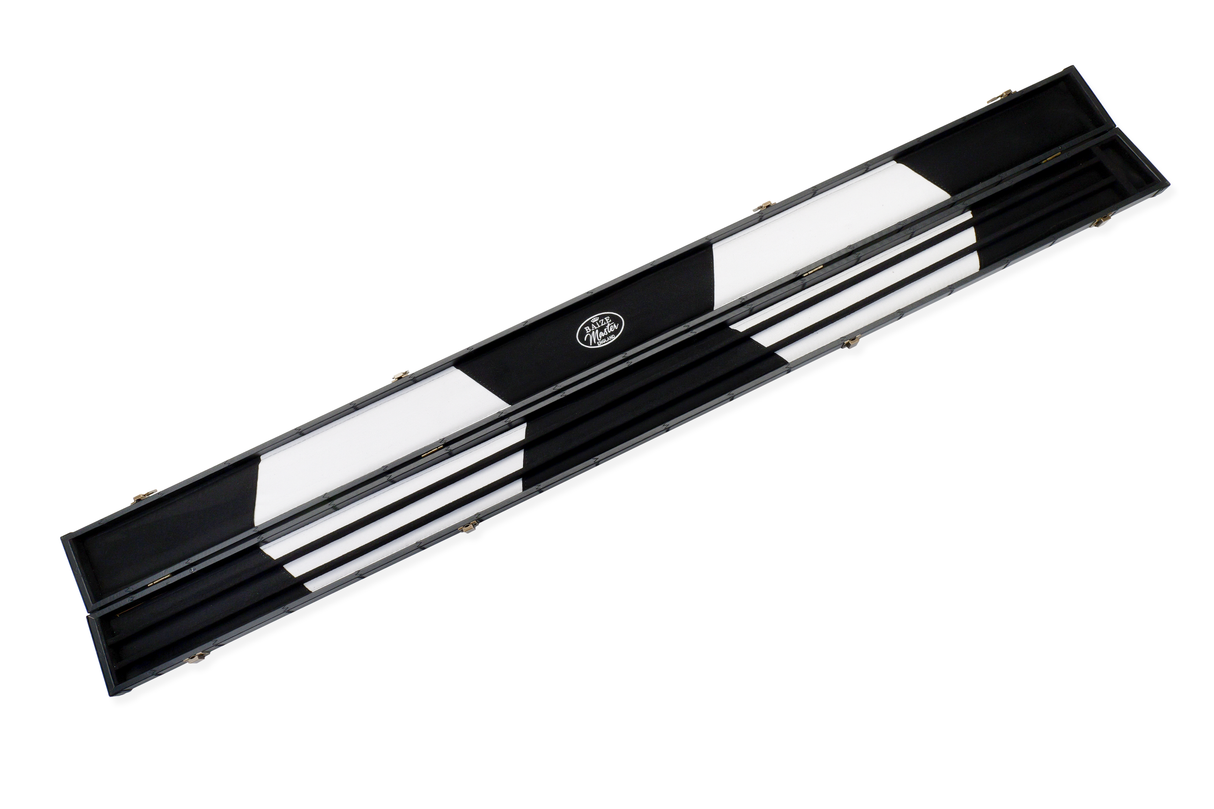 Baize Master 1 Piece Wide Patch Snooker Pool Cue Case with Plastic Ends - Holds 3 Cues