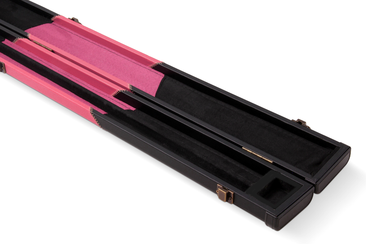 Baize Master 1 Piece ARROW Snooker Pool Cue Case with Plastic Ends - Holds 2 Cues