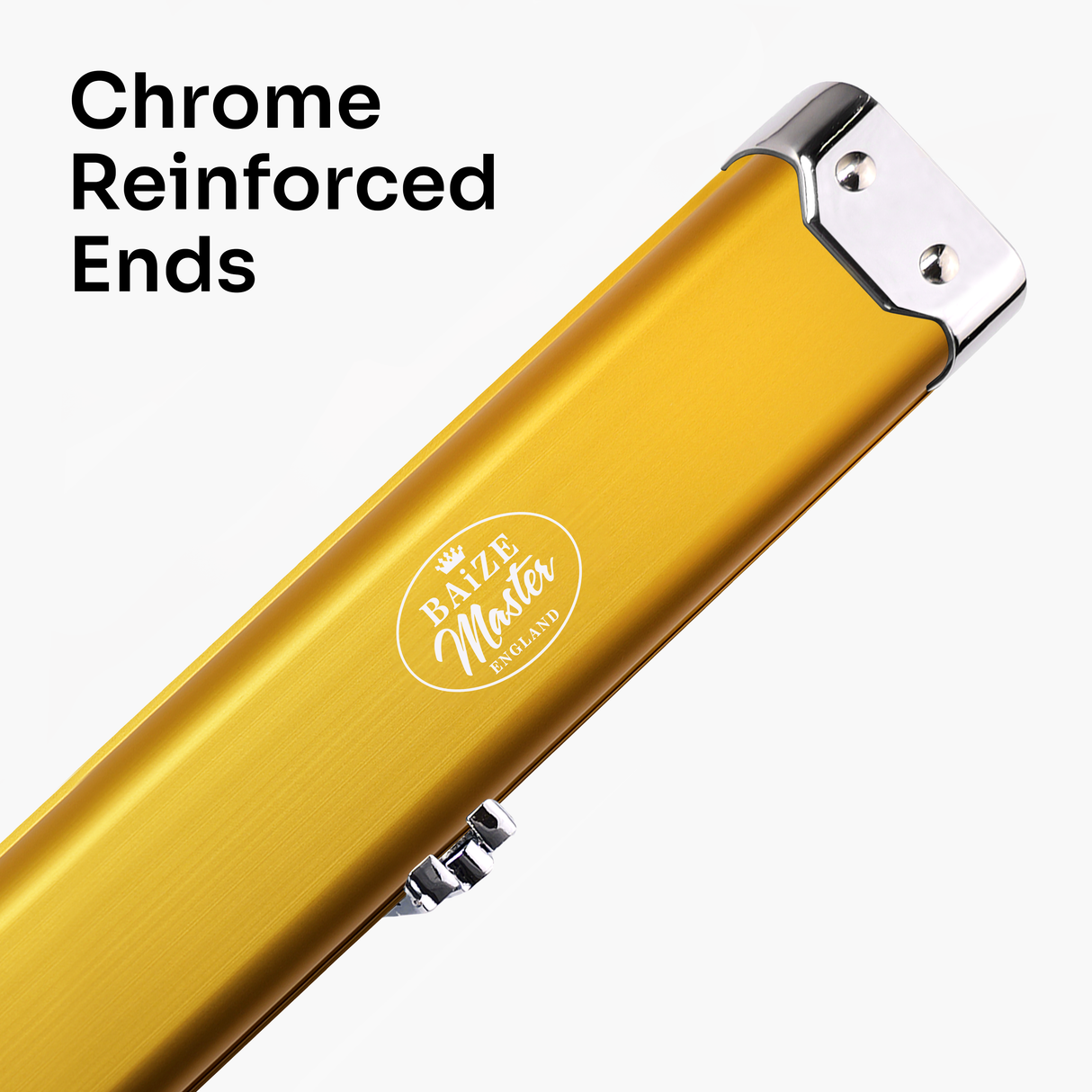 Baize Master SATIN LINE 3/4 Luxury Aluminium Cue Case - Holds 1 x 3/4 Joint Cue + Extensions