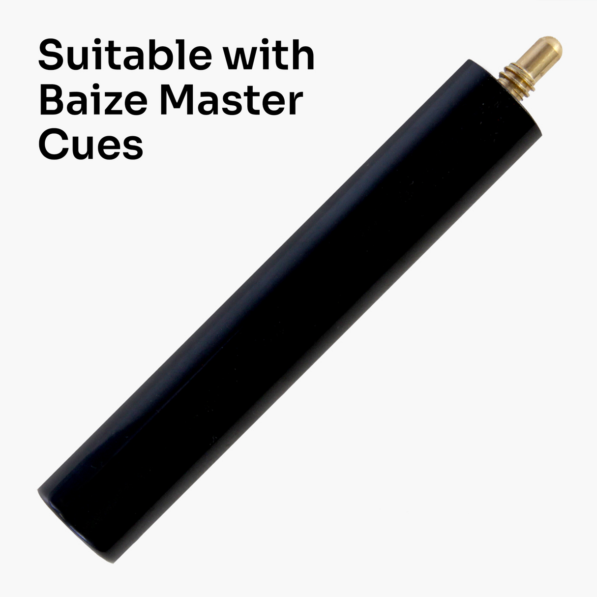 Baize Master Gold Series RED EMPEROR 8-BALL POOL CUE SET with 57 Inch Hand Spliced 3/4 Joint Cue 8.5mm Tip, Deluxe Black Interior Hard Case and 2 x Chalk