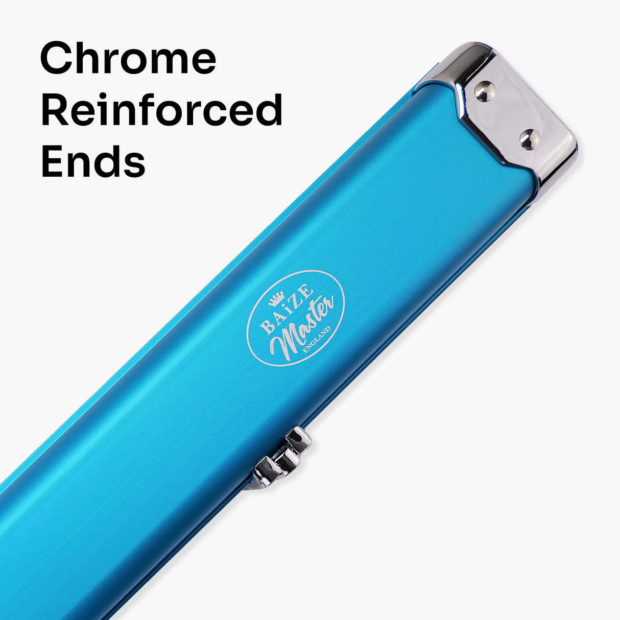 Baize Master SATIN LINE 3/4 Luxury Aluminium Cue Case - Holds 1 x 3/4 Joint Cue + Extensions