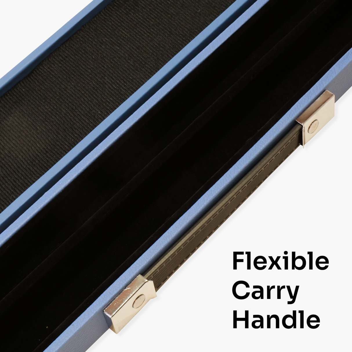 Jonny 8 Ball Flame 58" Maple Pool Snooker Cue with 11mm Tip and Hard Case