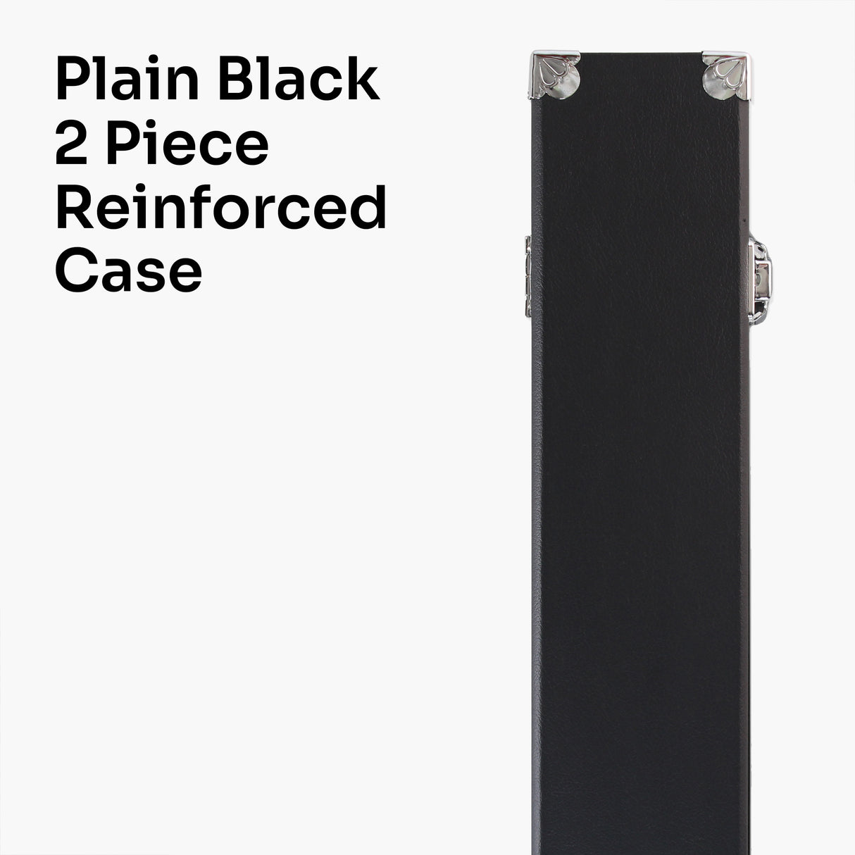 PRO147 Brown Sandalwood 57 Inch 2 Piece Heavy Weight Snooker Cue and Case Set 9.8mm Tip