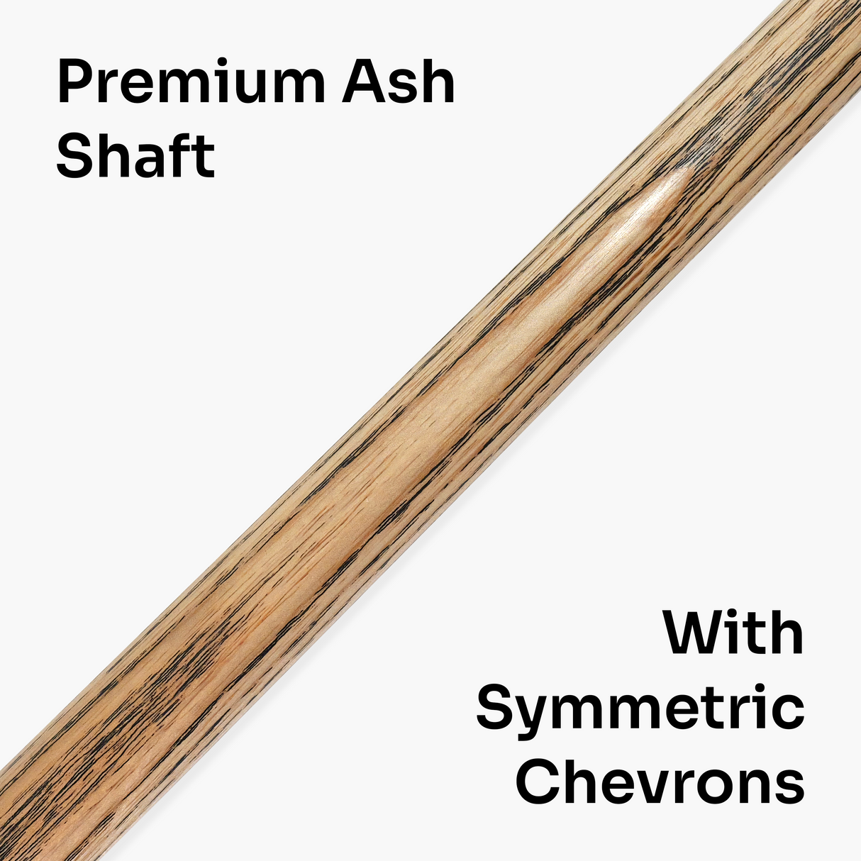 Baize Master Ultimate #007 59 Inch One Piece Hand Spliced Ebony Butt English Pool Cue with Hand-Fitted Asia Cues Pro 8.3mm Tip – Handmade in Thailand by Asia Cues