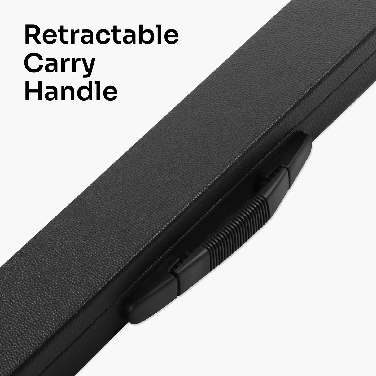 Jonny 8 Ball 2 Piece ORANGE SNIPER Pool Cue and Case Set with Jonny 8 Ball Black Reinforced Case + 2 Chalks