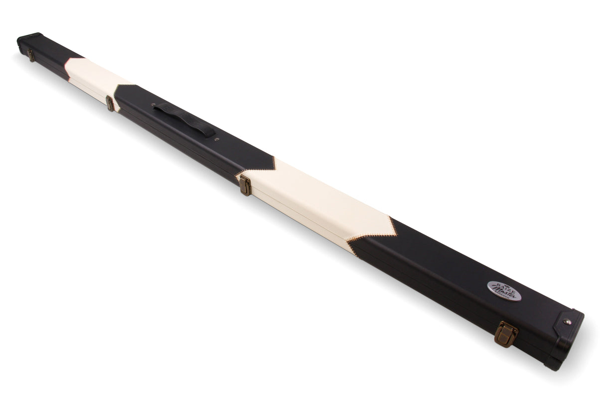 Baize Master 1 Piece ARROW Snooker Pool Cue Case with Plastic Ends - Holds 2 Cues