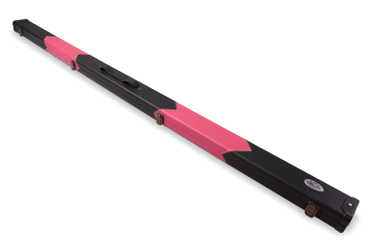 Baize Master 1 Piece ARROW Snooker Pool Cue Case with Plastic Ends - Holds 2 Cues