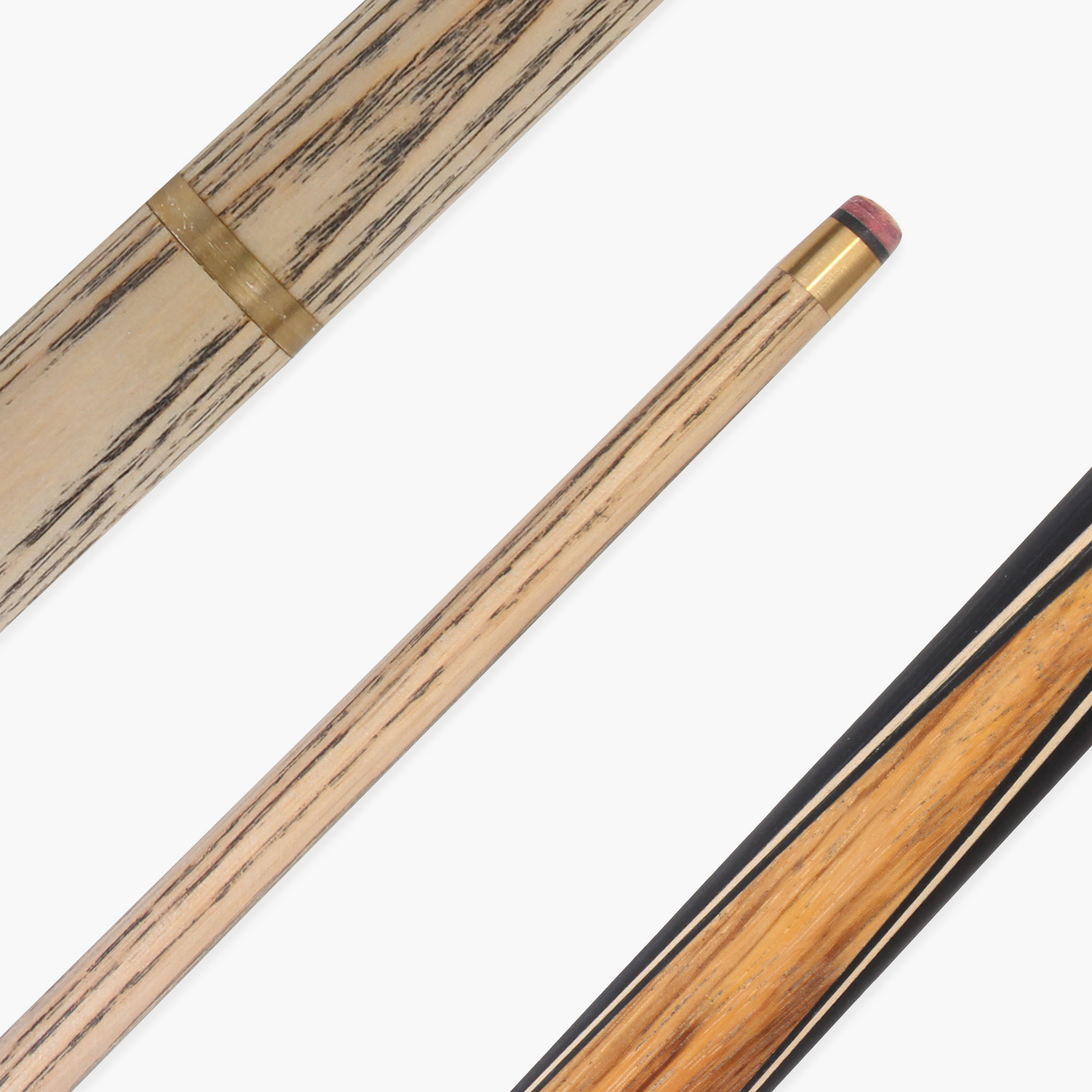 Jonny 8 Ball Challenger 57 Inch 2 Piece Centre Joint English Pool Cue with 8mm Pro Leather Tip