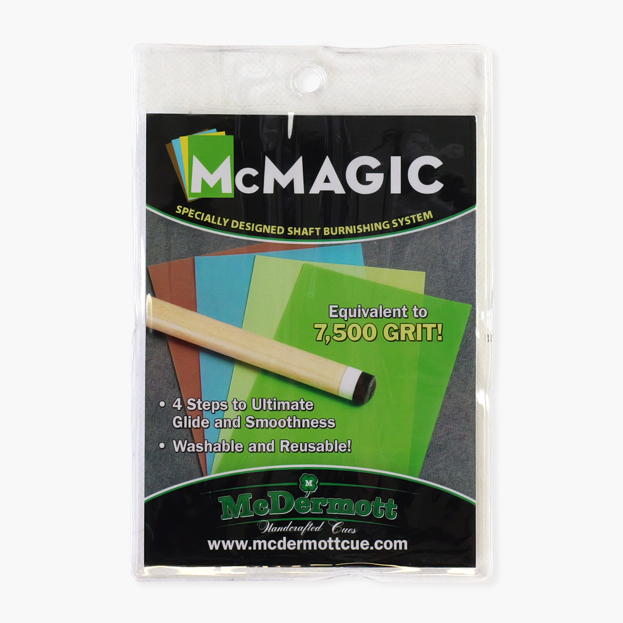McDermott McMagic Shaft Burnishing System for Cue Care | Cue + Case