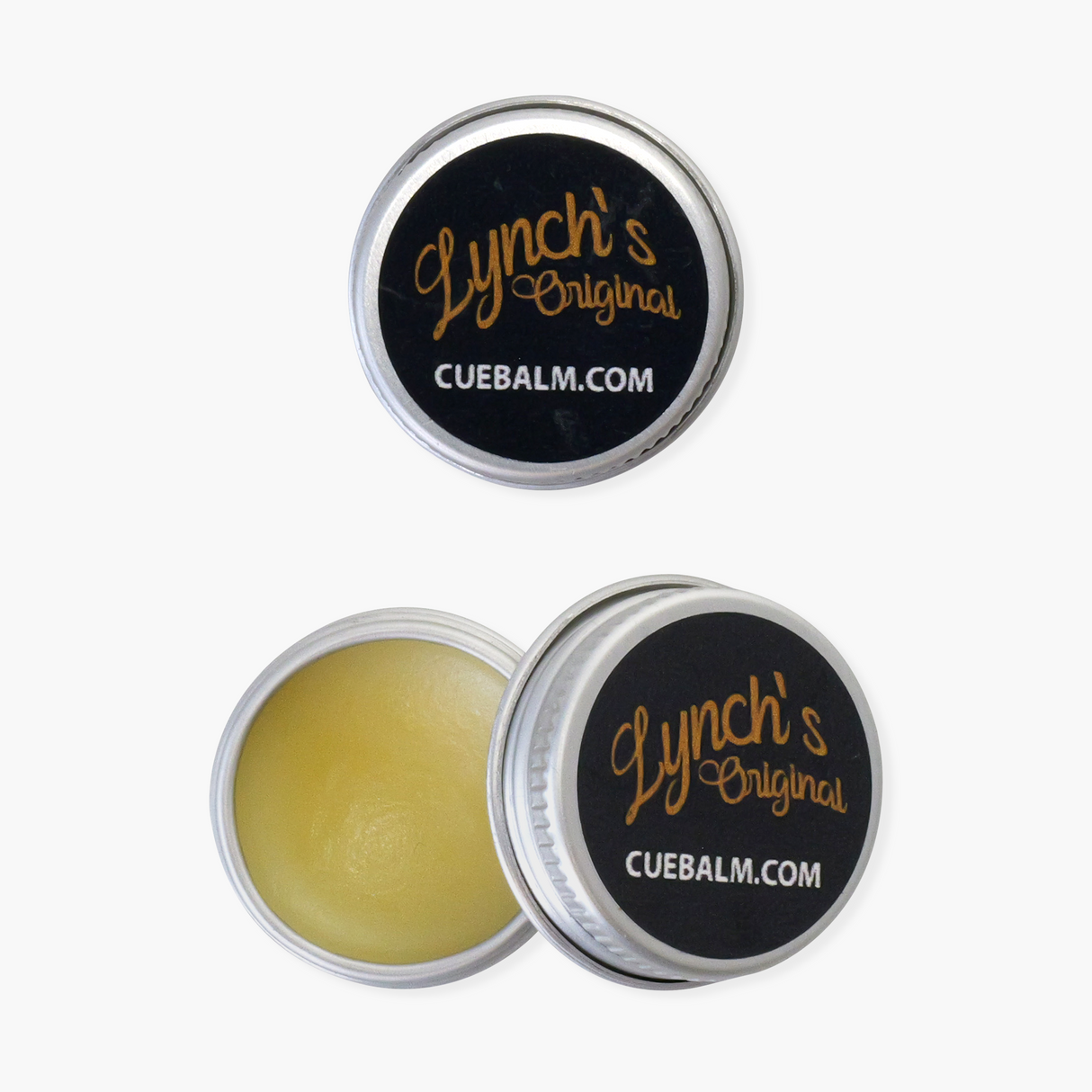 Lynch's Cue Balm for Smooth Shaft Finish - 2 Tins | Cue + Case