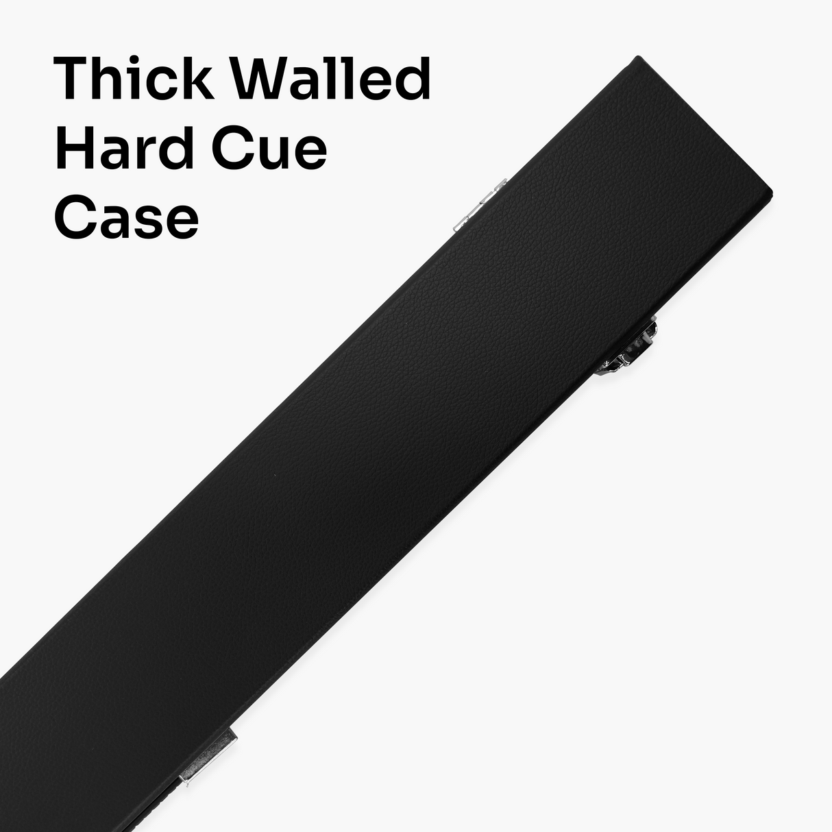 Black Classic Attache 2pc Cue Case with Divider | Cue + Case