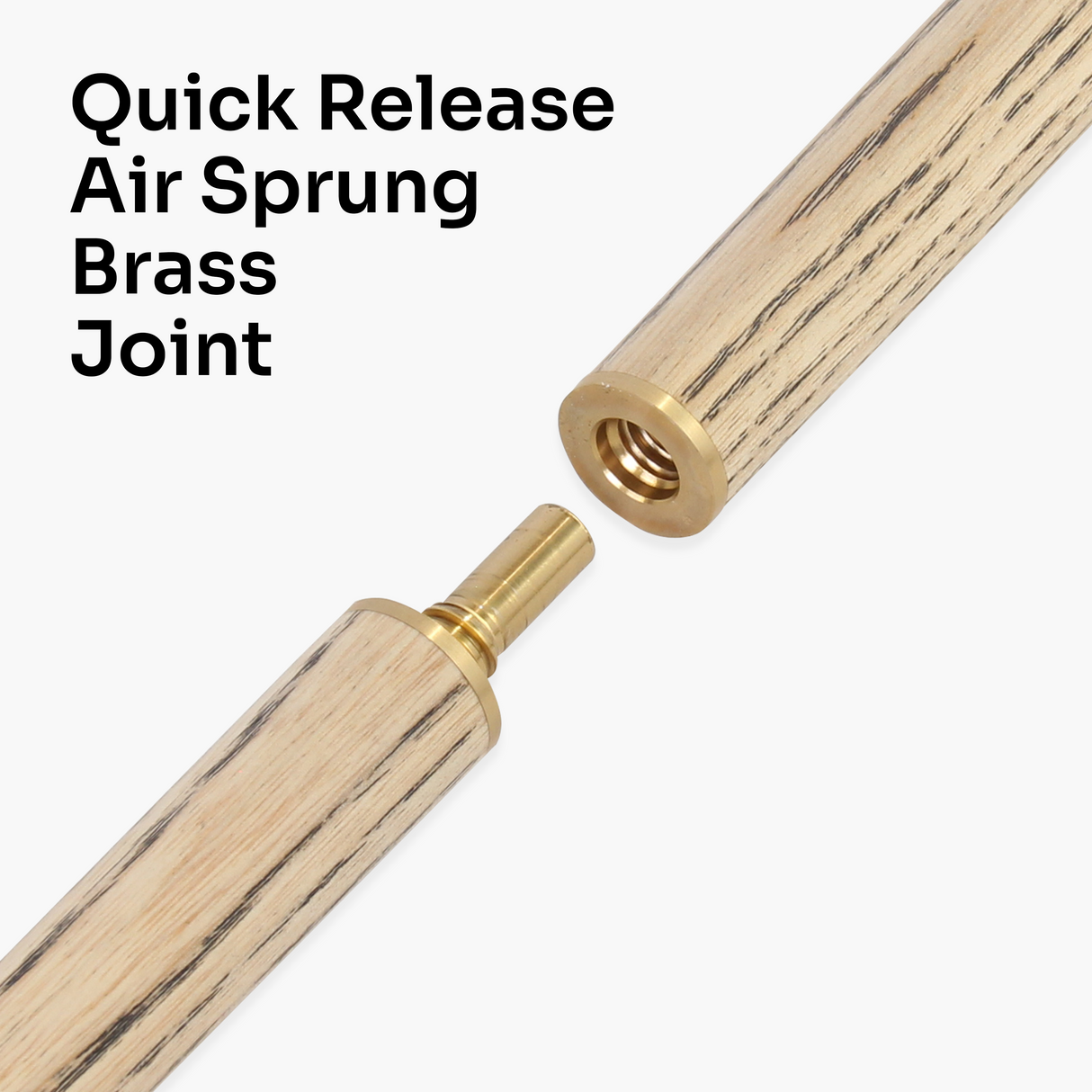 Jonny 8 Ball Challenger 57 Inch 2 Piece Centre Joint English Pool Cue with 8mm Pro Leather Tip