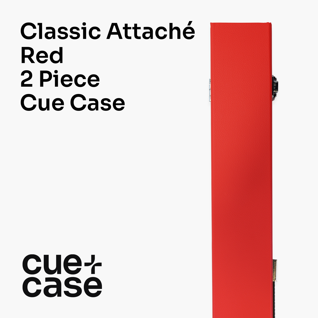 CLASSIC ATTACHE 2 Piece Snooker Pool Cue Case with Batten Divider