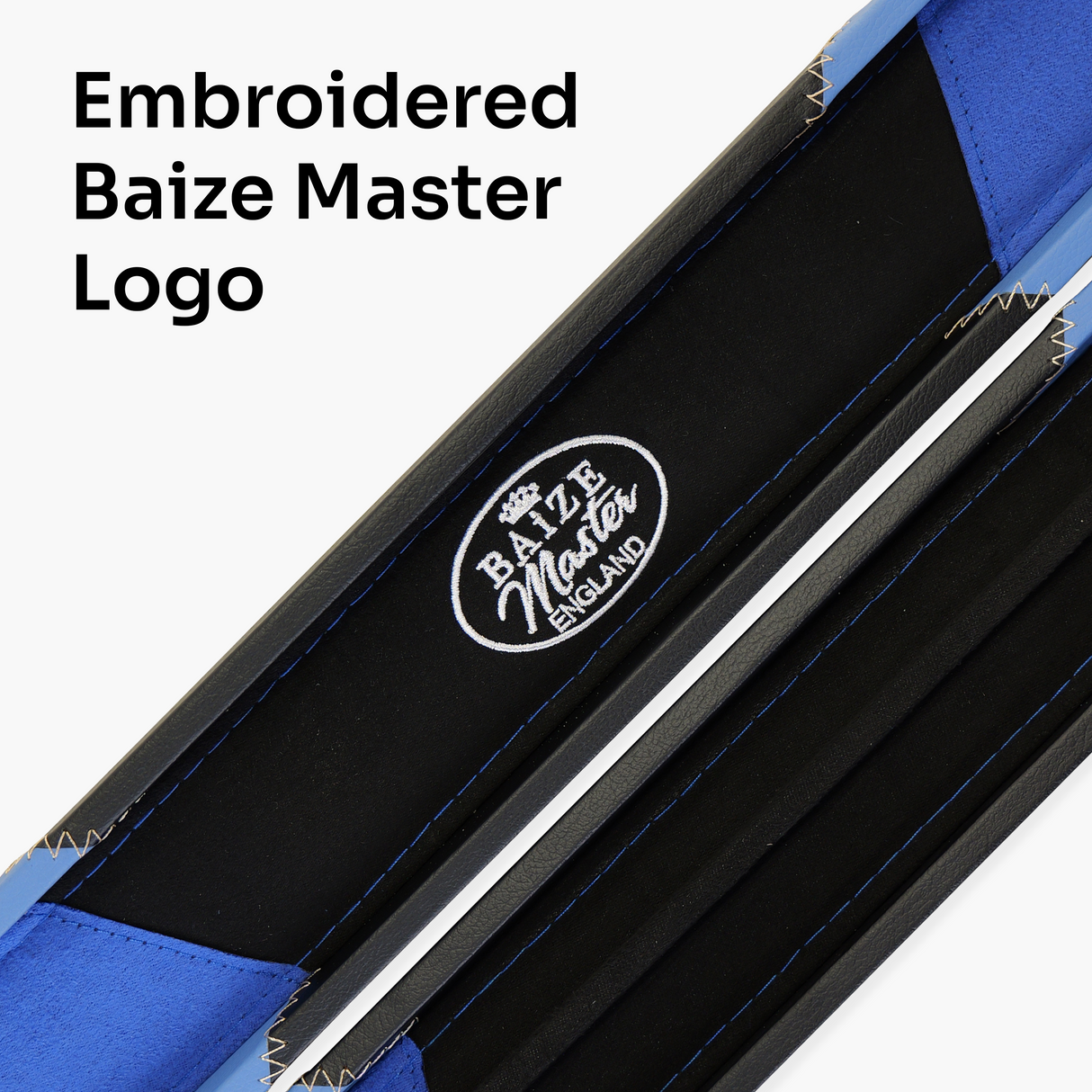Baize Master Deluxe ARROW 2 Piece Snooker Pool Cue Case with Matching Colour Interior Baize Master