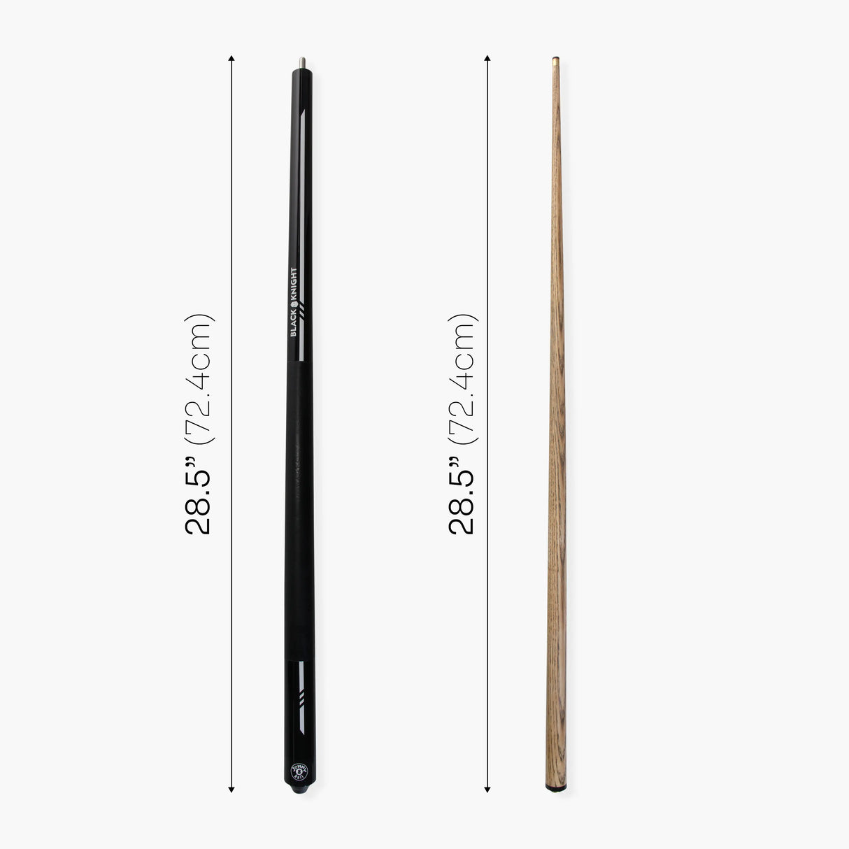 Jonny 8 Ball 57 Inch 2 Piece RISS Pool Cue 8.5mm Elk Master Tip - Interchangeable Shaft Jonny 8 Ball