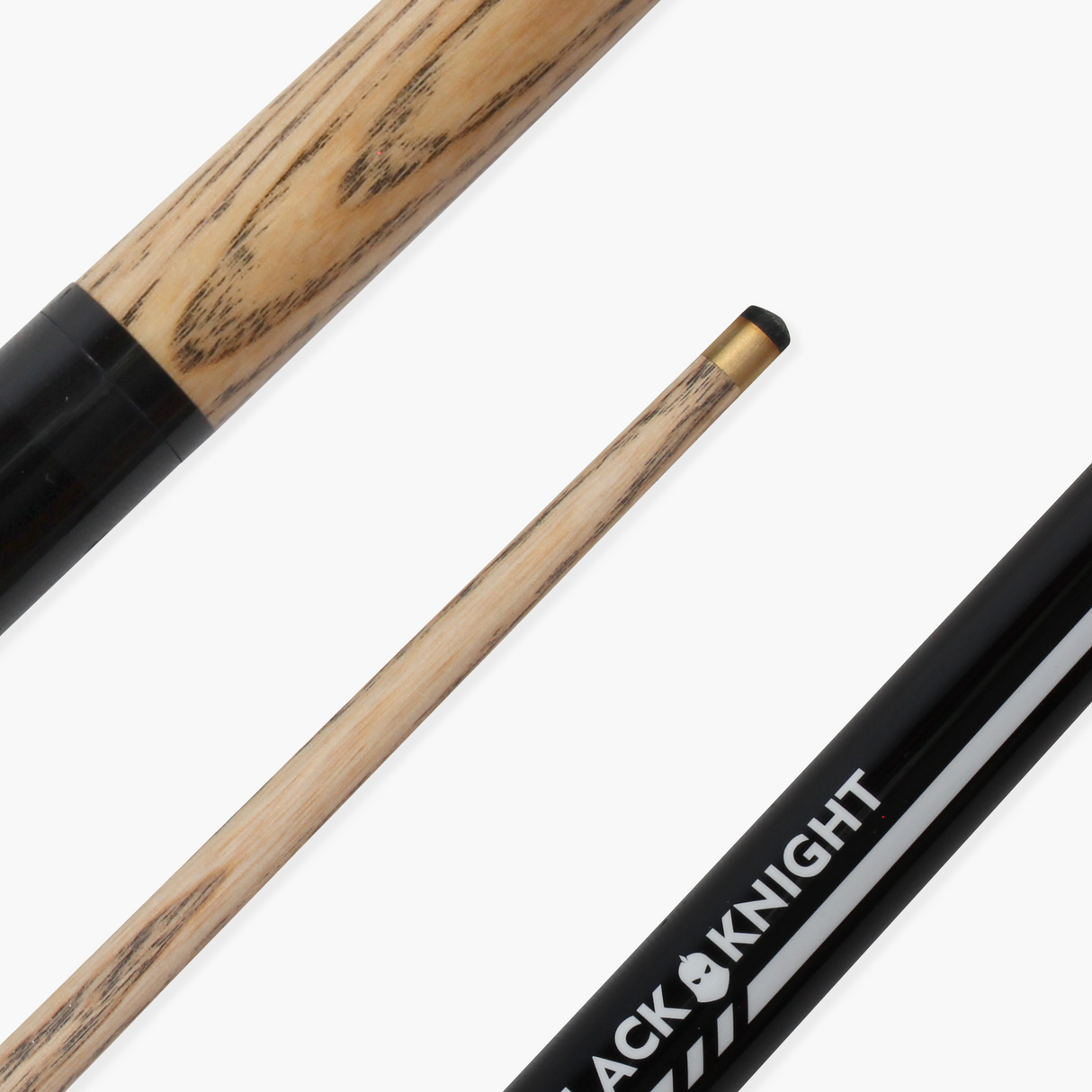 Jonny 8 Ball 57 Inch 2 Piece RISS Pool Cue 8.5mm Elk Master Tip - Interchangeable Shaft