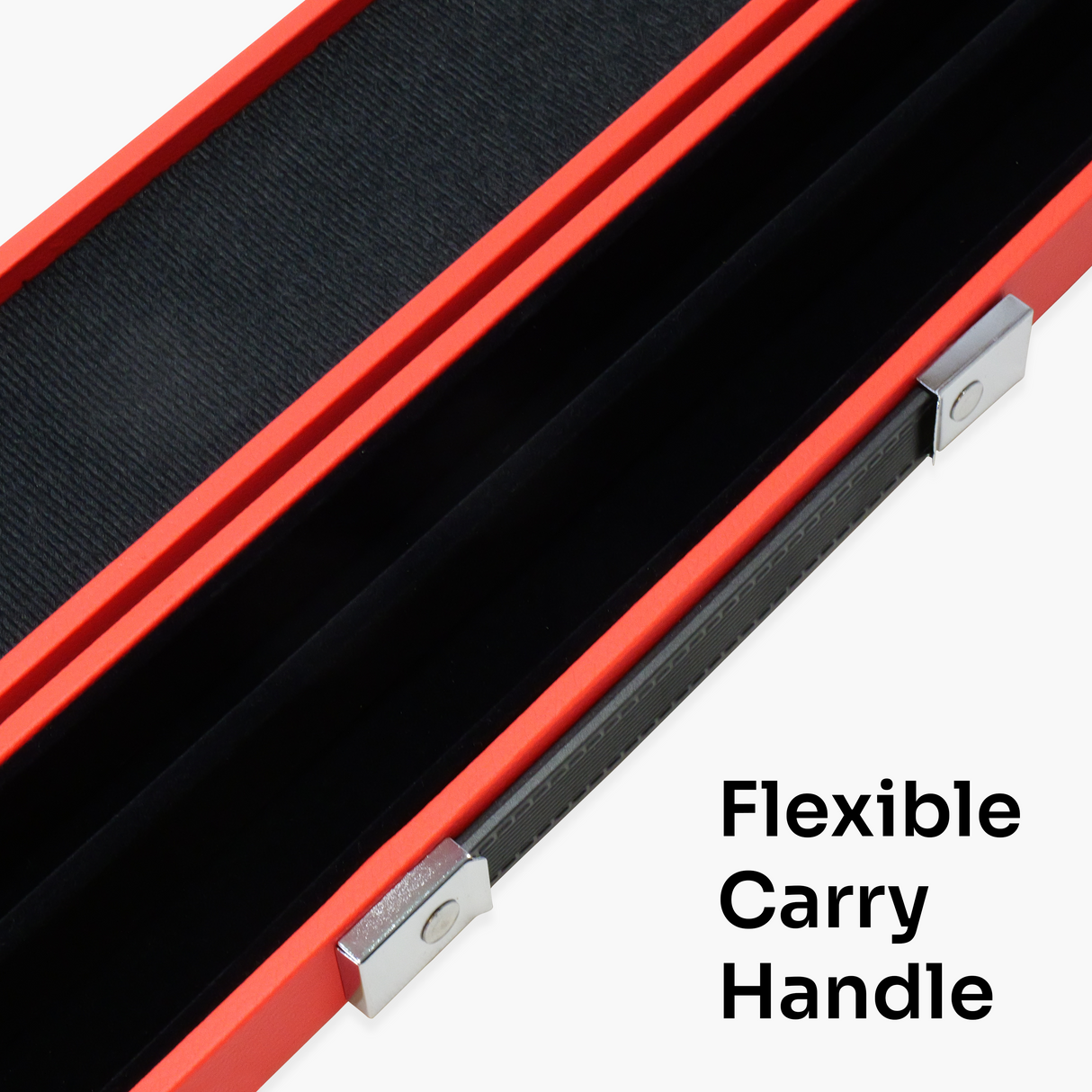 CLASSIC ATTACHE 2 Piece Snooker Pool Cue Case with Batten Divider