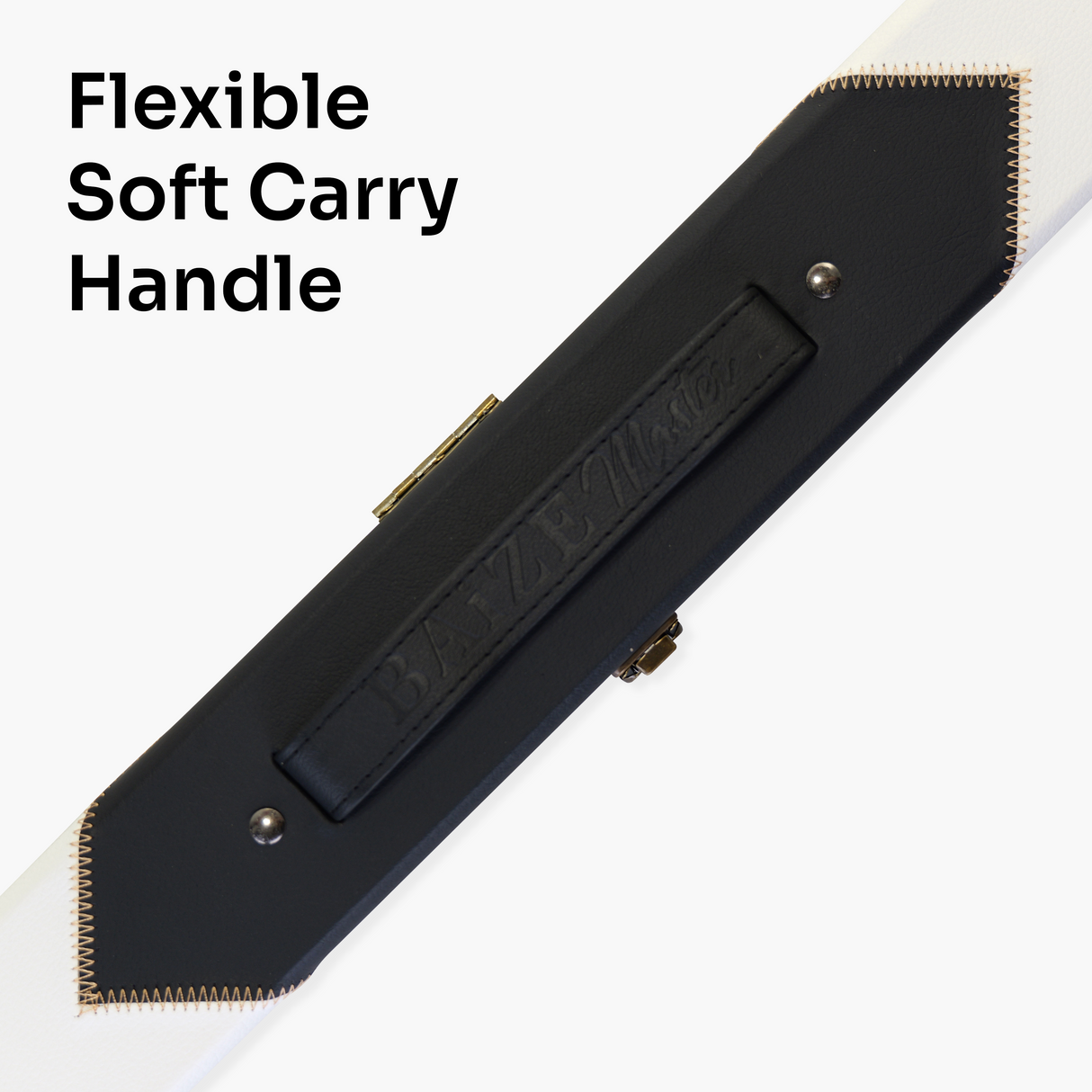 Baize Master Deluxe ARROW 2 Piece Snooker Pool Cue Case with Matching Colour Interior Baize Master
