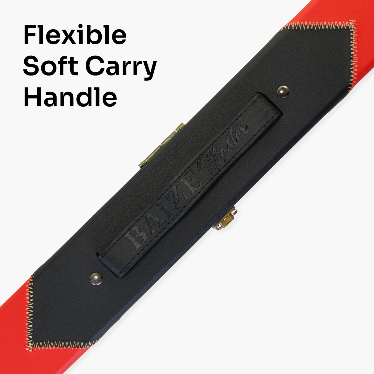 Baize Master Deluxe ARROW 2 Piece Snooker Pool Cue Case with Matching Colour Interior Baize Master