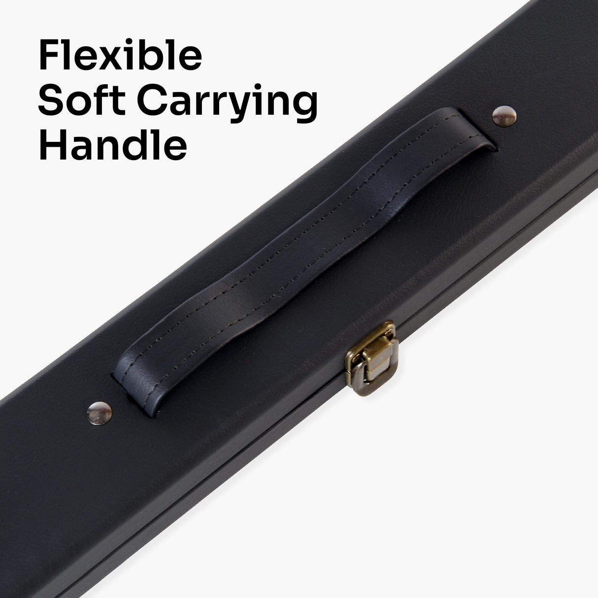 Jonny 8 Ball Sniper 3/4 Pool Cue and Case Set 8mm Tip with Black Hard Case + Mini Butt