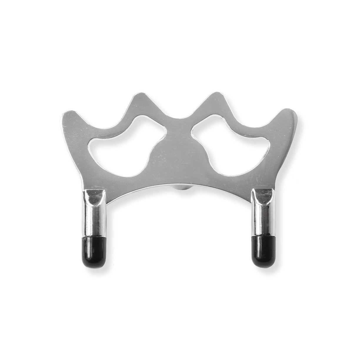 Chrome HALF BUTT Rest Head for Snooker or Pool with Plastic Toes