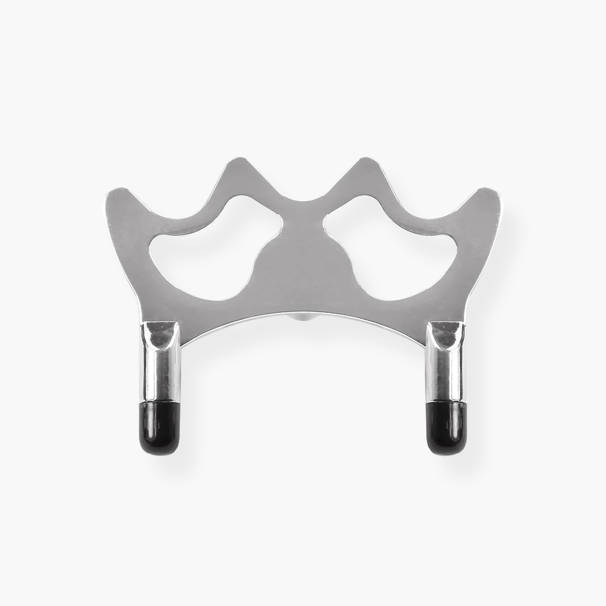 Chrome HALF BUTT Rest Head for Snooker or Pool with Plastic Toes