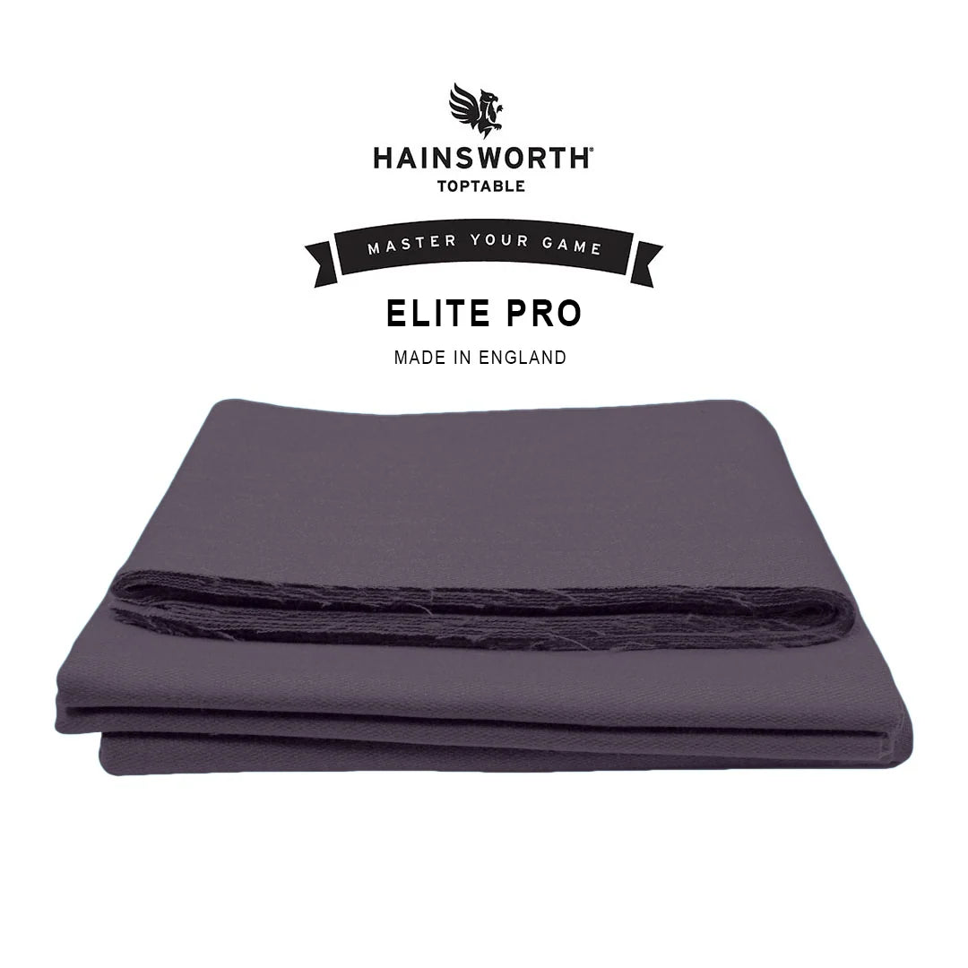 Hainsworth Elite Pro 9ft USA American Pool Table Cloth Cue + Case