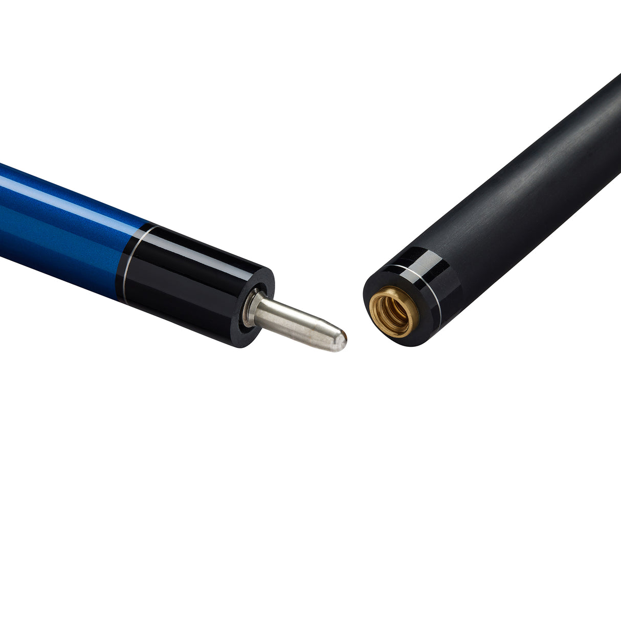 PowerGlide Emanate 58 Inch 2 Piece Carbon Fiber Low Deflection American Pool Cue 13mm Tip